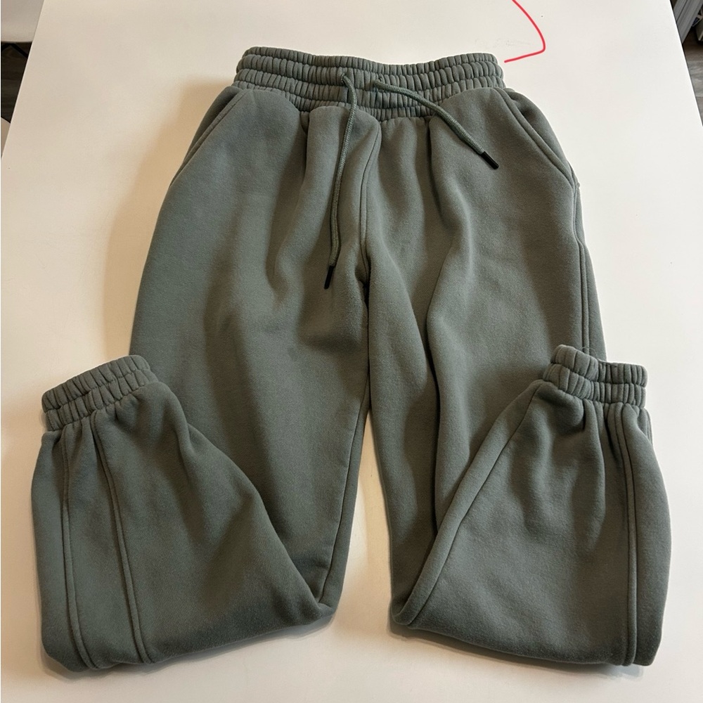 Olive Green Jogger Pants